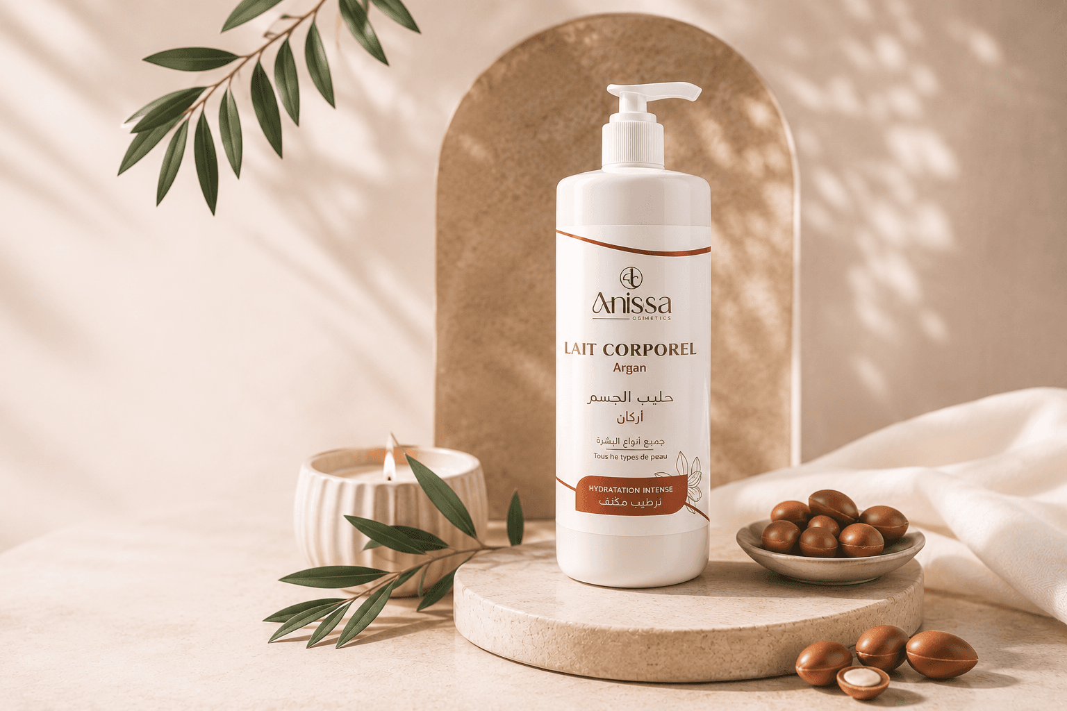 Lait Corporel Argan Anissa